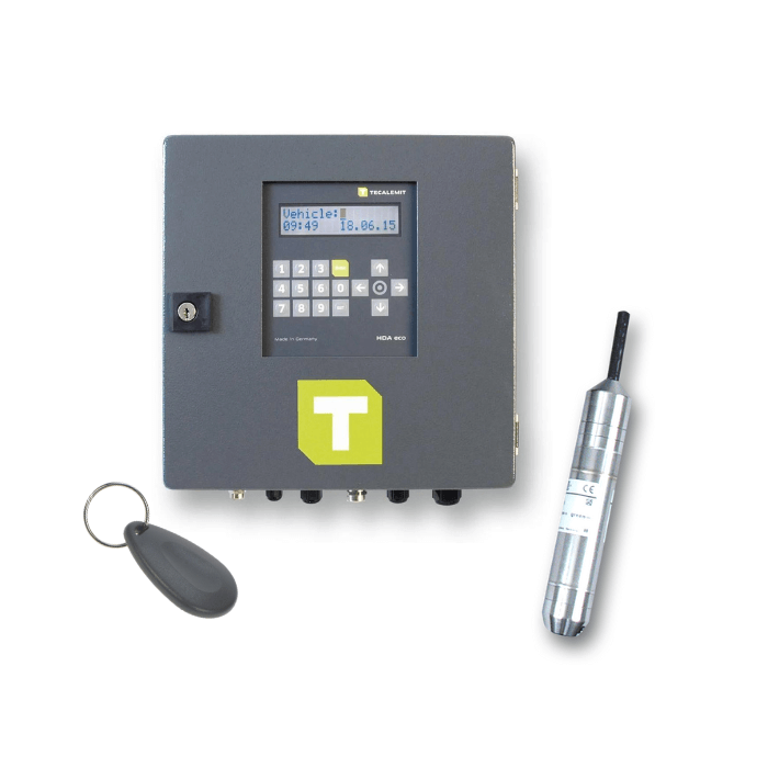 Terminal kit, cloud software, GSM modem/ SIM, 1st yr host, fill module/ probe, 10 tags 